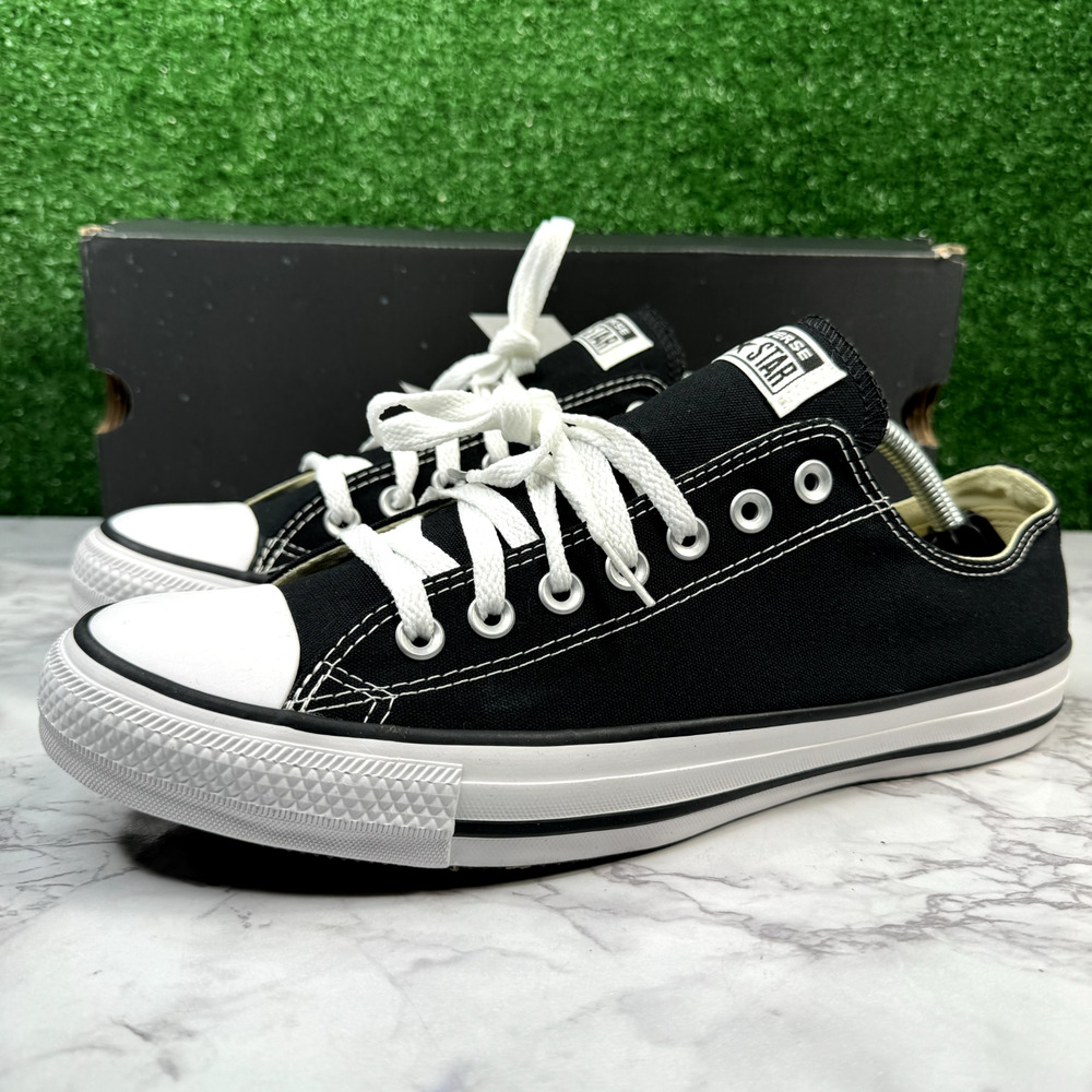 NEW Converse Chuck Taylor All Star Ox Low Black Shoes Men's 9 Women's 11 Sneaker